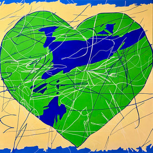 ‘Terrestrial Heart’ Original Painting